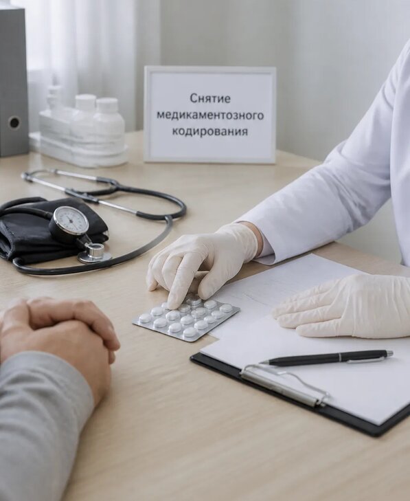 Снятие медикаментозного кодирования в Сосновом Боре от 5079 р. | Медзона